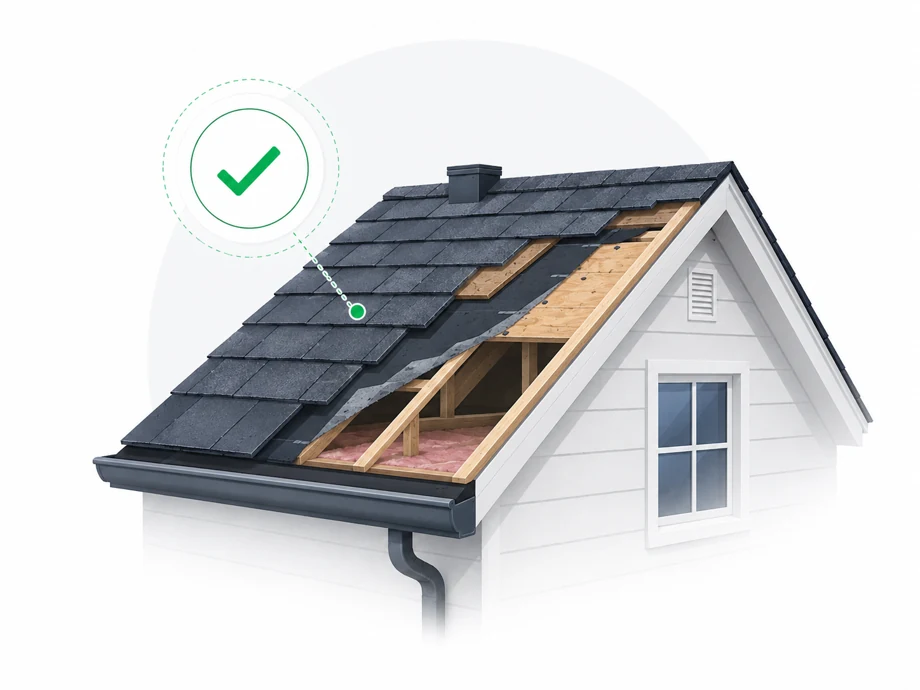 Roof illustration